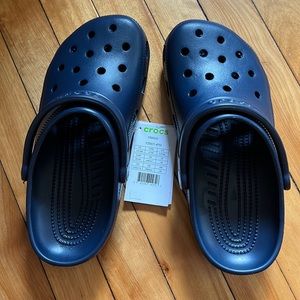 Navy crocs brand new